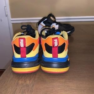 Colorful Puma kids shoes size 13
